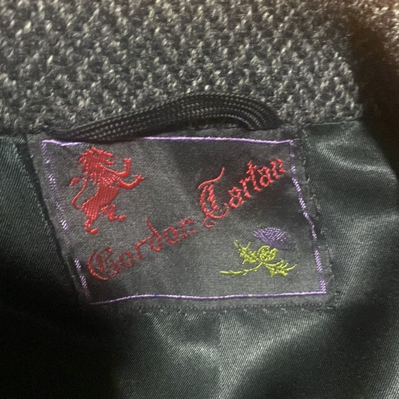 Vintage Rogers Peet Scottish mist Gordon tartan coat - Picture 3 of 9